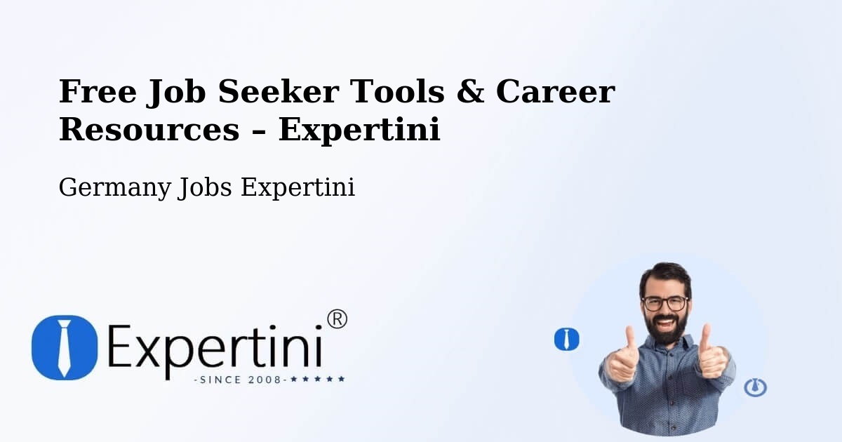 Free Job Seeker Tools & Career Resources – Weiterstadt - Weiterstadt, Germany Jobs Expertini